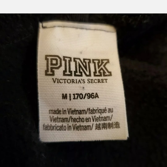 Victorias Secret PINK Off Shoulder Crop Sweatshirt - Picture 3 of 4